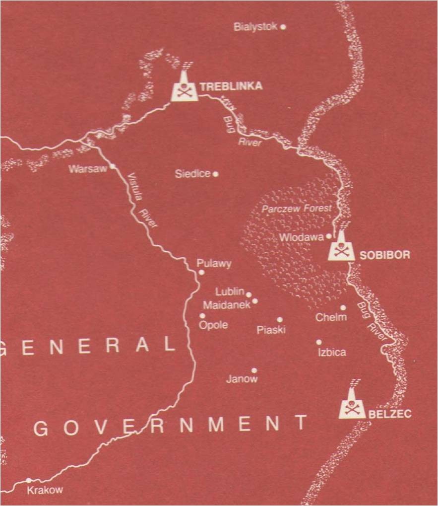Map of Camps